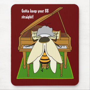 Beethoven - "88 straight" Mousepad Muismat