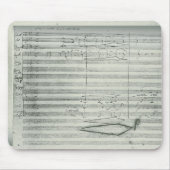 Beethoven 9th Symphony, Music Manuscript Muismat (Voorkant)