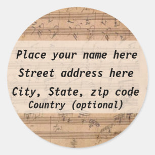 Beethoven Adres Label