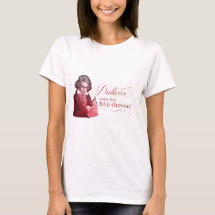 Beethoven BAEthoven Classical Composer Pun T-shirt