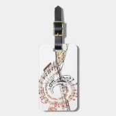 Beethoven Bagagelabel (Voorkant verticaal)