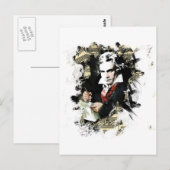 Beethoven Briefkaart (Voorkant / Achterkant)