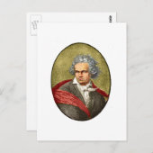 Beethoven Briefkaart (Voorkant / Achterkant)