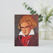 Beethoven Briefkaart (Staand voorkant)