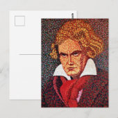Beethoven Briefkaart (Voorkant / Achterkant)