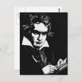 BEETHOVEN BRIEFKAART (Voorkant / Achterkant)