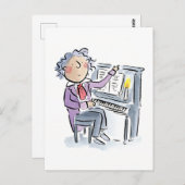 Beethoven Briefkaart (Voorkant / Achterkant)