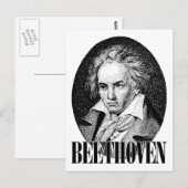 Beethoven Briefkaart (Voorkant / Achterkant)