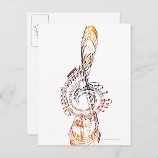 Beethoven Briefkaart (Voorkant / Achterkant)