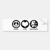 Beethoven Bumpersticker (Voorkant)