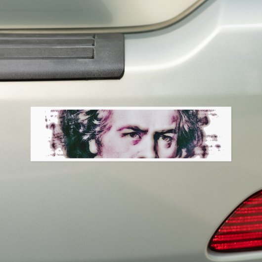 Beethoven Bumpersticker (Op auto)
