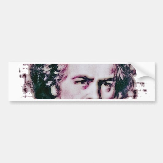 Beethoven Bumpersticker (Voorkant)