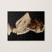 Beethoven buste beeld legpuzzel (Horizontaal)