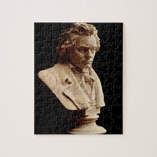Beethoven buste beeld legpuzzel (Verticaal)