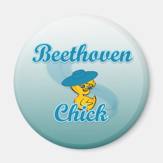 Beethoven Chick #3 Magneet (Voorkant)