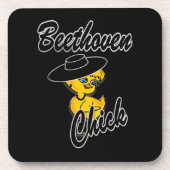 Beethoven Chick #4 Drankjes Onderzetter (Voorkant)