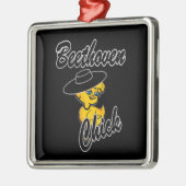 Beethoven Chick #4 Metalen Ornament (Links)