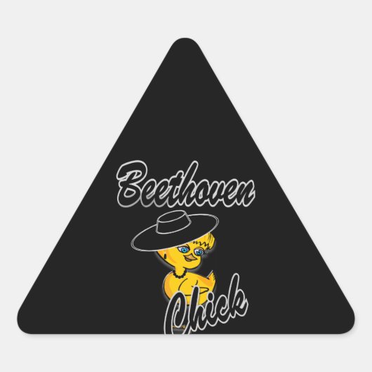 Beethoven Chick #4 Sticker (Voorkant)