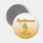 Beethoven Chick Magneet (Voorkant / Achterkant)