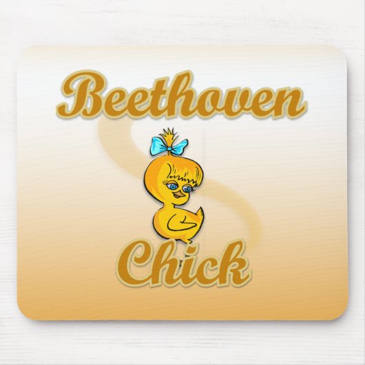 Beethoven Chick Muismat (Voorkant)