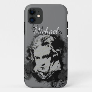Beethoven Classical Music Composer Song Customize Case-Mate iPhone Case