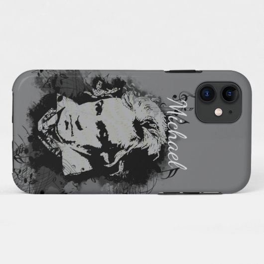 Beethoven Classical Music Composer Song Customize Case-Mate iPhone Case (Achterkant (horizontaal))