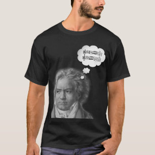 Beethoven dromen van Beethoven's vijfde T-shirt