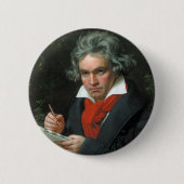 Beethoven Flair Ronde Button 5,7 Cm (Voorkant)