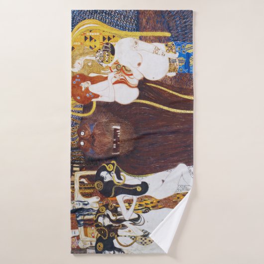 Beethoven Frieze (detail), Gustav Klimt Badhanddoek (Badhanddoek)