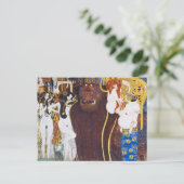 Beethoven Frieze (detail), Gustav Klimt Briefkaart (Staand voorkant)