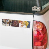 Beethoven Frieze (detail), Gustav Klimt Bumpersticker (Op Truck)