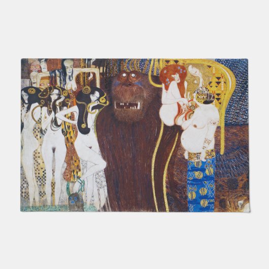 Beethoven Frieze (detail), Gustav Klimt Deurmat (Voorkant)