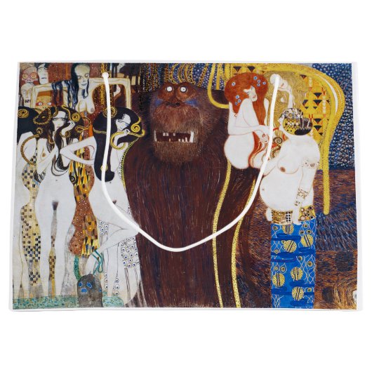 Beethoven Frieze (detail), Gustav Klimt Groot Cadeauzakje (Voorkant)