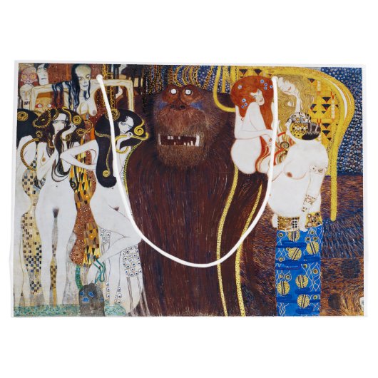Beethoven Frieze (detail), Gustav Klimt Groot Cadeauzakje (Achterkant)