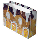 Beethoven Frieze (detail), Gustav Klimt Groot Cadeauzakje (Achterkant Gekanteld)