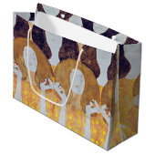 Beethoven Frieze (detail), Gustav Klimt Groot Cadeauzakje (Voorkant Gekanteld)