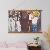 Beethoven Frieze (detail), Gustav Klimt Hangend Wandkleed (Slaapkamer)