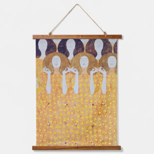 Beethoven Frieze (detail), Gustav Klimt Hangend Wandkleed