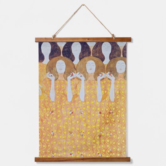 Beethoven Frieze (detail), Gustav Klimt Hangend Wandkleed (Voorkant)