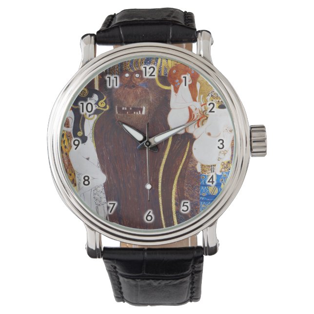 Beethoven Frieze (detail), Gustav Klimt Horloge (Voorkant)