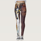 Beethoven Frieze (detail), Gustav Klimt Leggings (Voorkant)