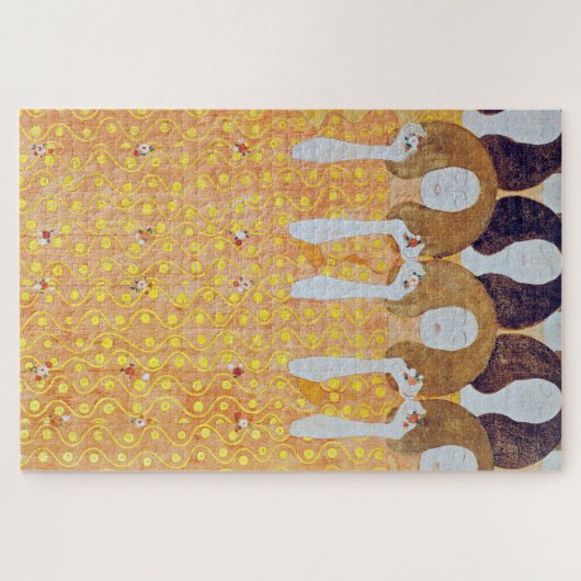 Beethoven Frieze (detail), Gustav Klimt Legpuzzel (Horizontaal)