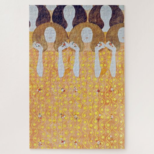 Beethoven Frieze (detail), Gustav Klimt Legpuzzel (Verticaal)