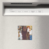 Beethoven Frieze (detail), Gustav Klimt Magneet (Insitu (Vaatwasser))