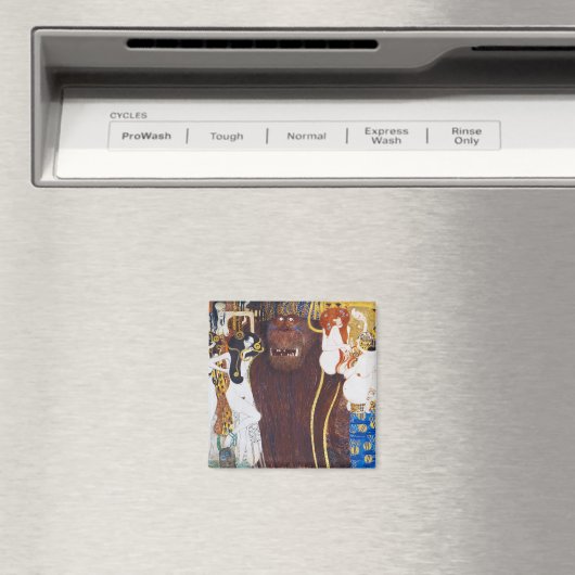 Beethoven Frieze (detail), Gustav Klimt Magneet (Insitu (Vaatwasser))