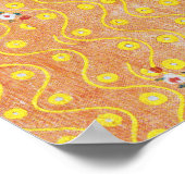 Beethoven Frieze (detail), Gustav Klimt Poster (Hoek)