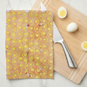 Beethoven Frieze (detail), Gustav Klimt Theedoek (Quarter Fold)