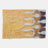 Beethoven Frieze (detail), Gustav Klimt Theedoek (Horizontaal)