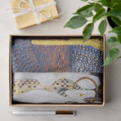 Beethoven Frieze (detail), Gustav Klimt Tissuepapier (Geschenk)