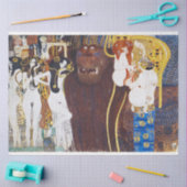 Beethoven Frieze (detail), Gustav Klimt Tissuepapier (Craft)